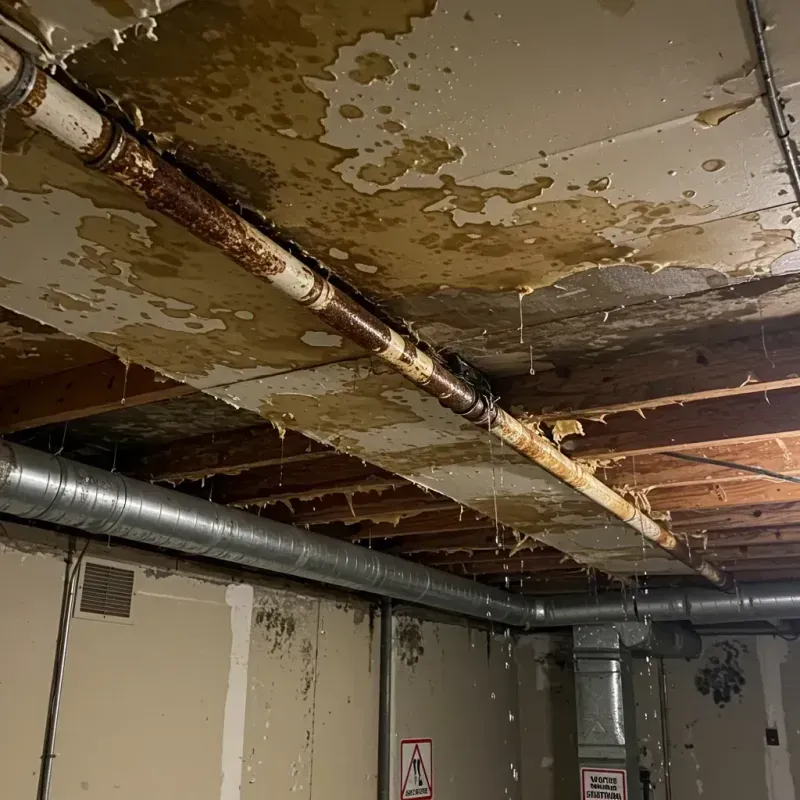 Ceiling Water Damage Repair in Leakey, TX